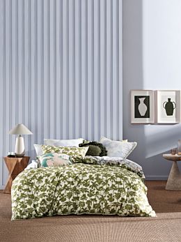 Tourelles Leaf Quilt Cover Set