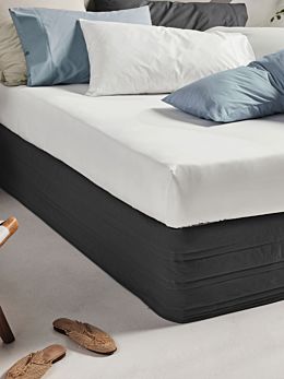 300TC Cotton Percale Vienna Quilted Valance