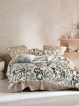 Willamine Vanilla Quilt Cover Set