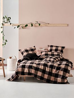 Wren Caviar Quilt Cover Set