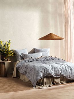 Springsteen Blue Quilt Cover Set