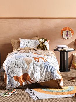 Big Cats Quilt Cover Set