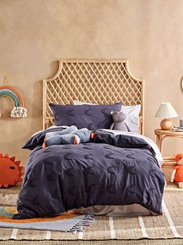 Moon Gaze Navy Quilt Cover Set
