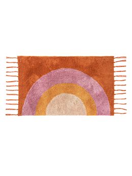 Over The Rainbow Apricot Floor Rug