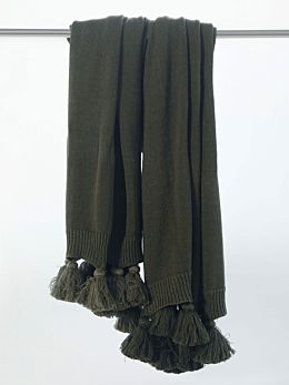 Birch Olive Throw