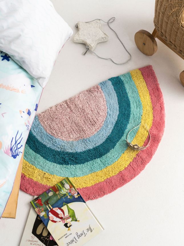 Rainbow Magic Pink Floor Mat